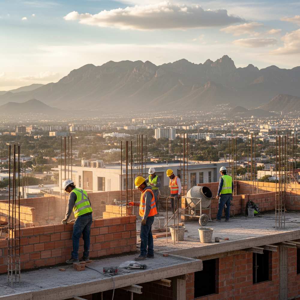 Oportunidades laborales para albañiles y ayudantes de obra en Monterrey